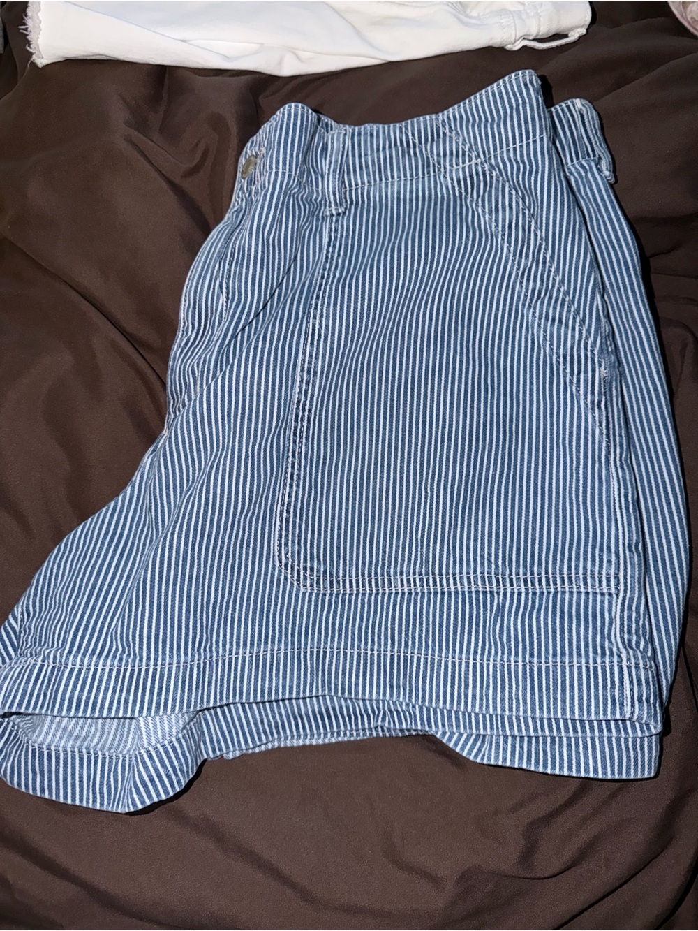 GAP Blue and White Striped Women’s Shorts